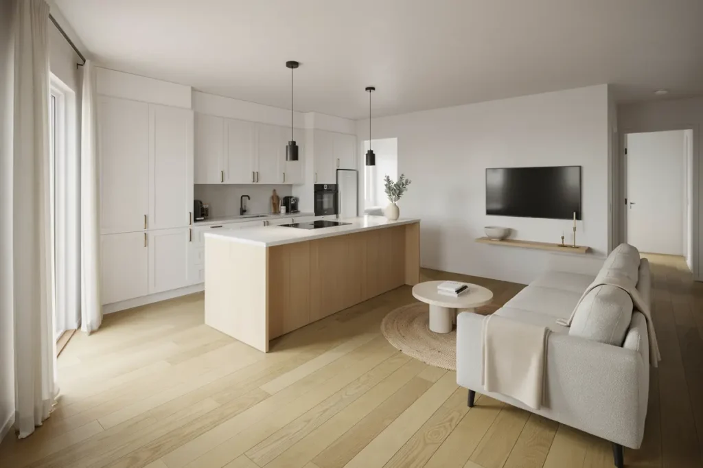 inv ndig totalrenovering av k k och vardagsrum i olofstorp
