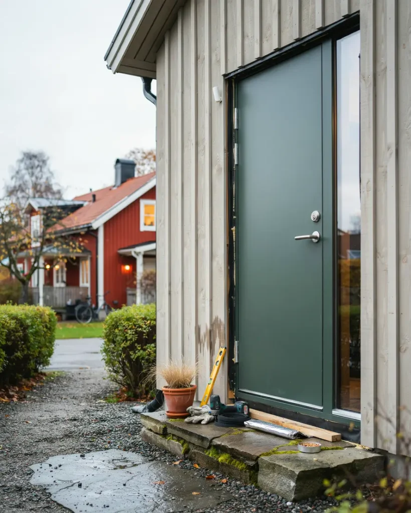 byta ytterd rr i villa s kerhet energiv rde montering och kostnad att planera f r