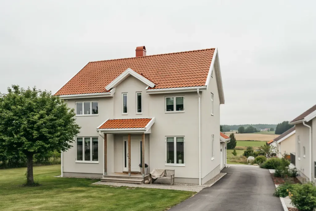 till ggsisolering av fasad och ytterv gg p villa i bergum gunnilse